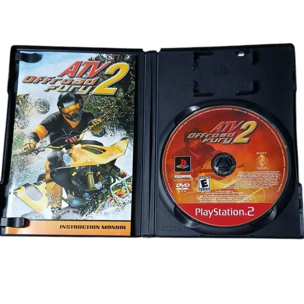 ATV Offroad‎ Fury 2 Greatest Hits Playstation 2 CIB/Not Tested